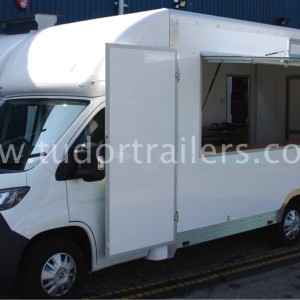 White Van Conversion for Catering