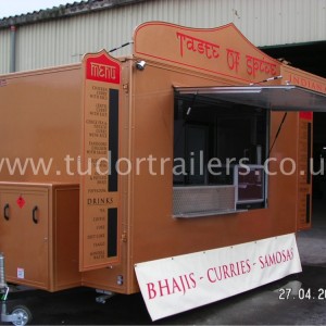 Towable Indian Food Catering Trailer