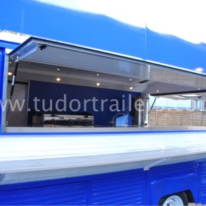 Side View of H Van Catering Conversion 