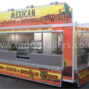 Large Mexican Food Trailer