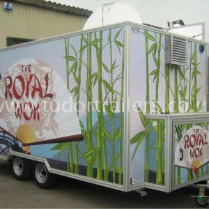 Large Chinese Food Trailer