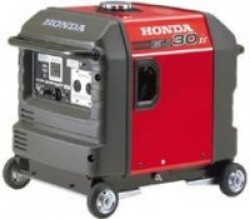 Red Wheeled Honda Generator E30is