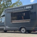 Box van BBQ catering conversion