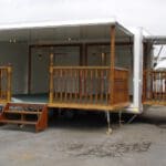 Hospitality Catering Trailer with slide out pods