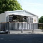 Hospitality Catering Trailer with ramp