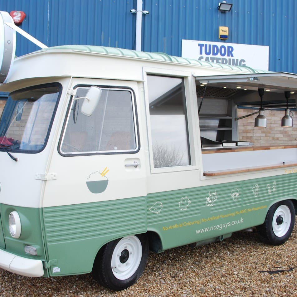 The Rice Guys catering van
