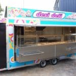 Showman mobile catering trailer